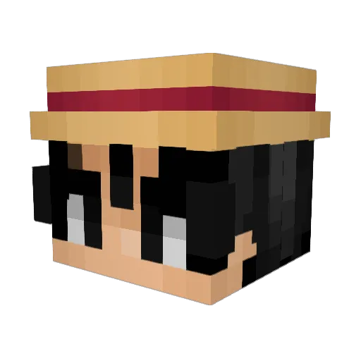 MatrixStreak Minecraft avatar head, 3D render