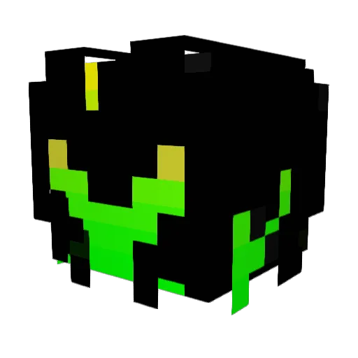 Matrix_Creator Minecraft avatar head, 3D render