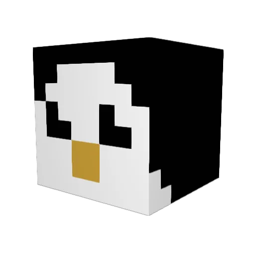 Matrixbr Minecraft avatar head, 3D render