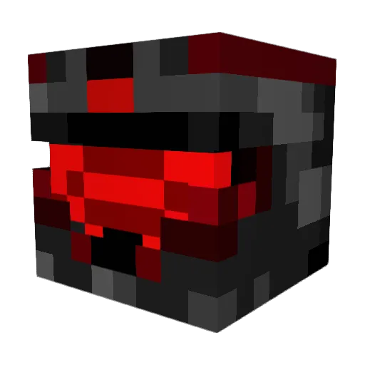 Matrx7256 Minecraft avatar head, 3D render