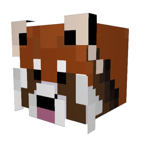 Mats_Poker922 Minecraft avatar head, 3D render