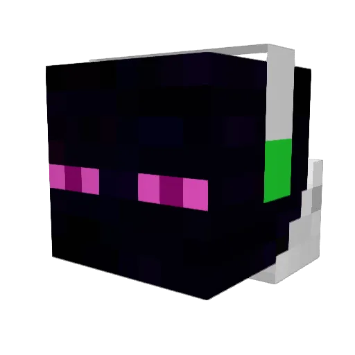 Matslender Minecraft avatar head, 3D render