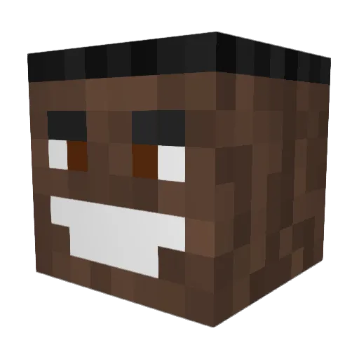 Matsonator Minecraft avatar head, 3D render
