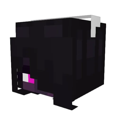 MatsuriUchiha Minecraft avatar head, 3D render