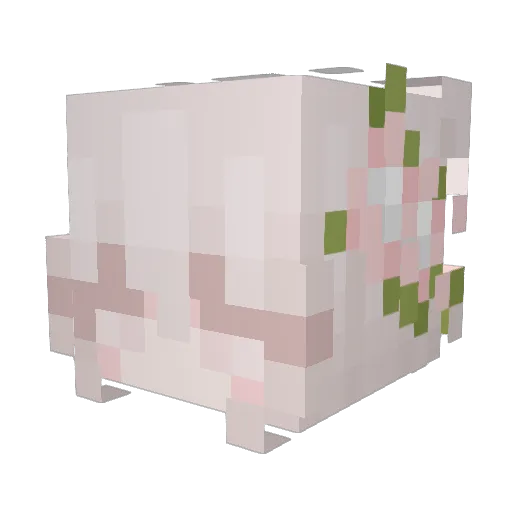 Matsuzak Minecraft avatar head, 3D render