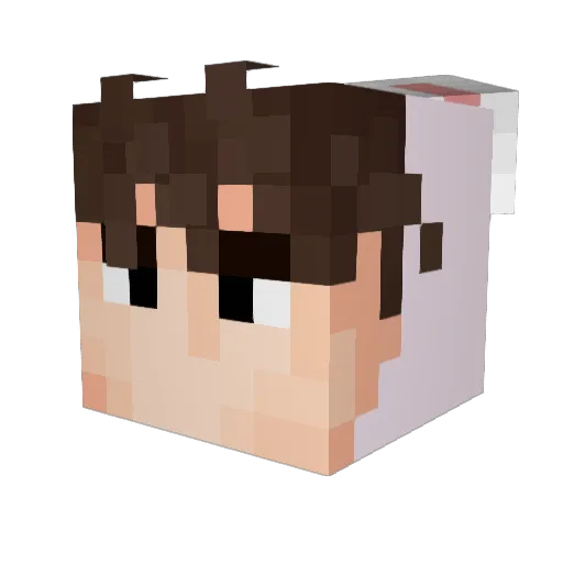 Matszy_ Minecraft avatar head, 3D render