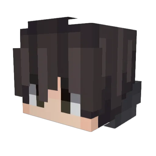 Matt546 Minecraft avatar head, 3D render