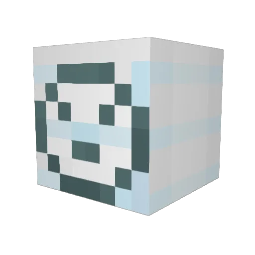 MattAthens Minecraft avatar head, 3D render