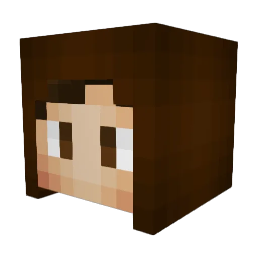 MattCap123 Minecraft avatar head, 3D render