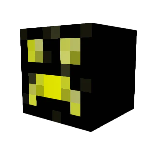 MattDude_ Minecraft avatar head, 3D render