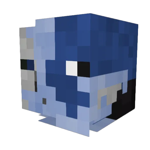 MattJam_ Minecraft avatar head, 3D render