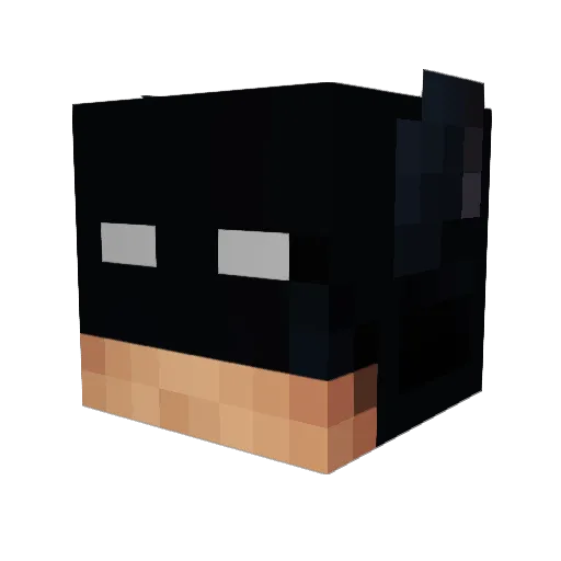 MattKellyC Minecraft avatar head, 3D render