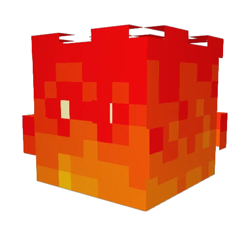 MattProduced Minecraft avatar head, 3D render