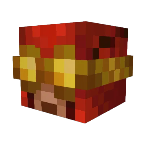 MattR999 Minecraft avatar head, 3D render