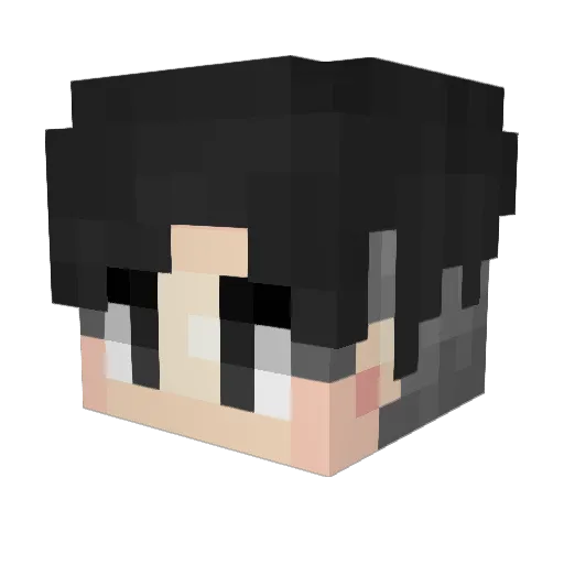 MattThePubScrub Minecraft avatar head, 3D render