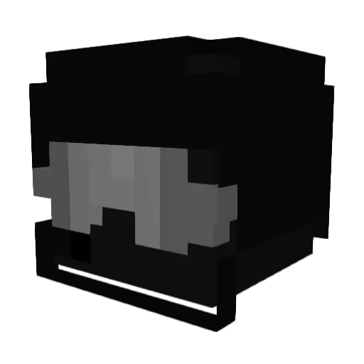 MattUPazz Minecraft avatar head, 3D render