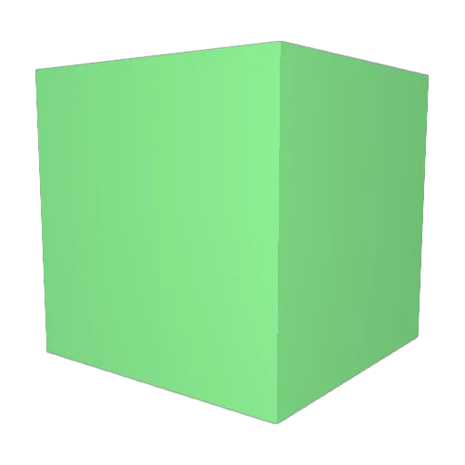 MattVanB Minecraft avatar head, 3D render