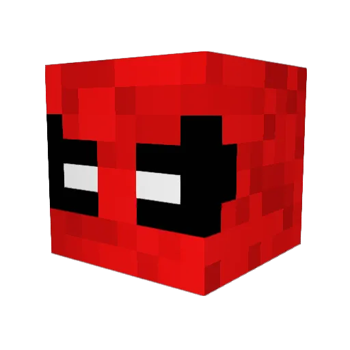 MattWebb04 Minecraft avatar head, 3D render