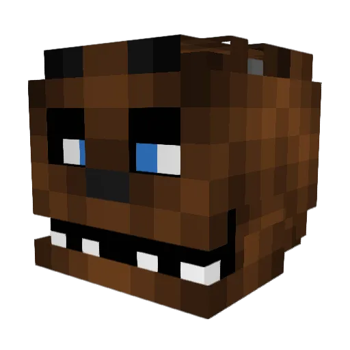 Matt_100 Minecraft avatar head, 3D render