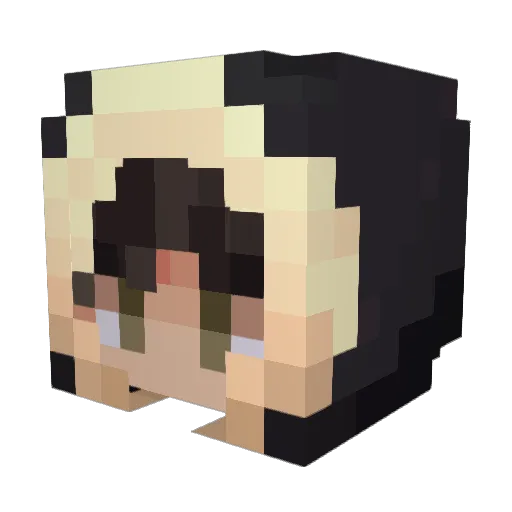 Matt_XIII Minecraft avatar head, 3D render