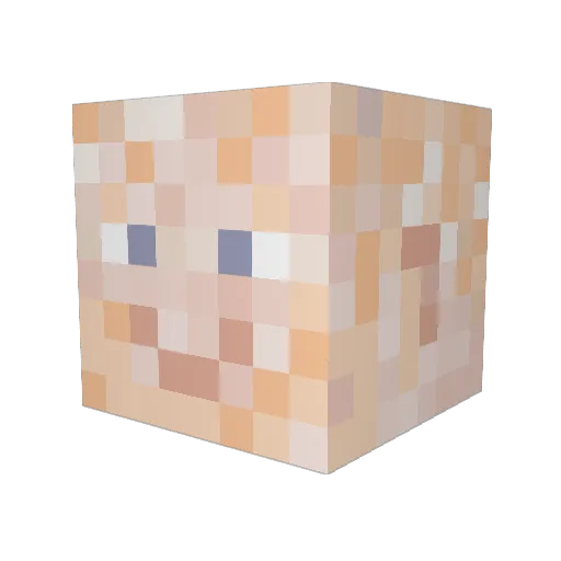 Matt__Jones Minecraft avatar head, 3D render