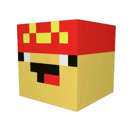 Matt__Vibezzz Minecraft avatar head, 3D render