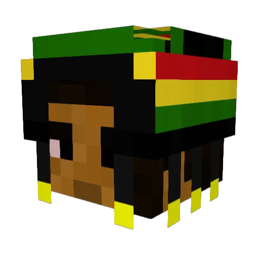 Matt_gic Minecraft avatar head, 3D render