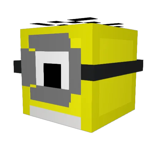 Matt_the_monkey Minecraft avatar head, 3D render