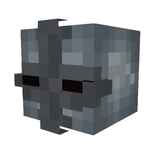 Mattalicous Minecraft avatar head, 3D render