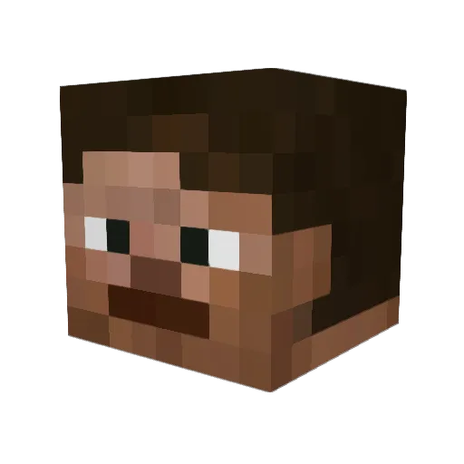 Mattb1134 Minecraft avatar head, 3D render