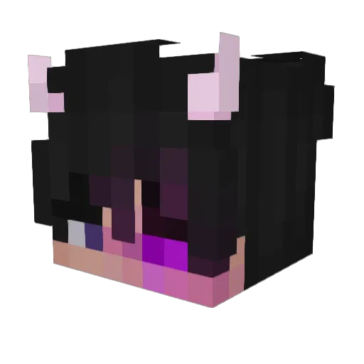 MatteJo11 Minecraft avatar head, 3D render