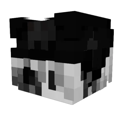 MatteoF29 Minecraft avatar head, 3D render