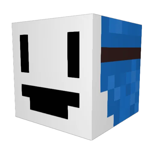 MatteoLuis49 Minecraft avatar head, 3D render