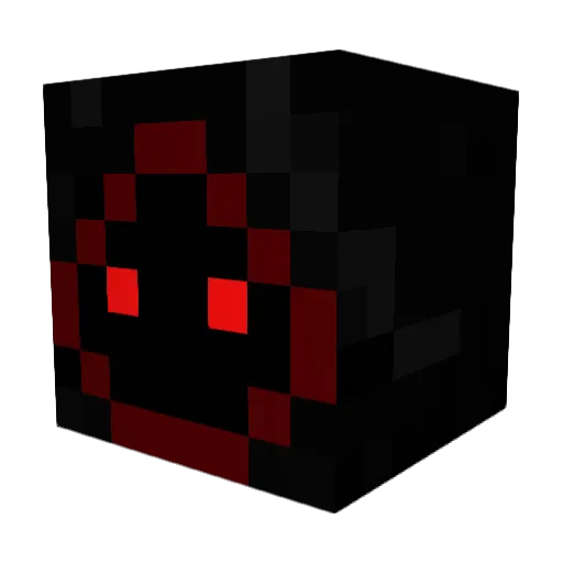MatterMage Minecraft avatar head, 3D render