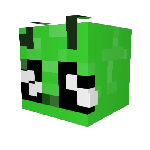 Mattersonn Minecraft avatar head, 3D render