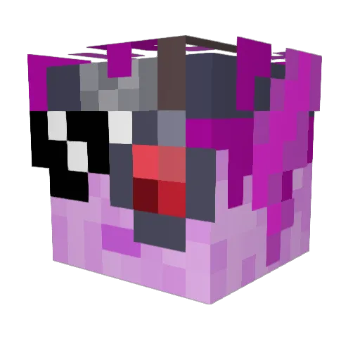 Mattheo8 Minecraft avatar head, 3D render