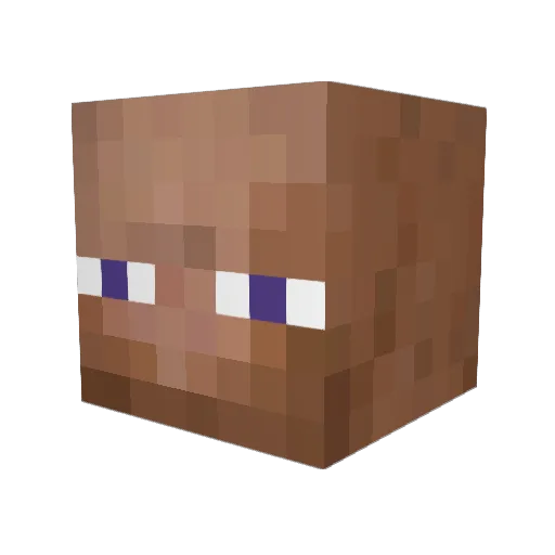 Matthew0_ Minecraft avatar head, 3D render