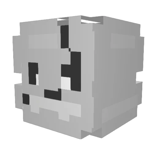 Matthew143 Minecraft avatar head, 3D render