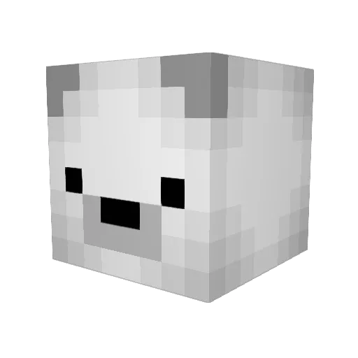 Matthew147 Minecraft avatar head, 3D render