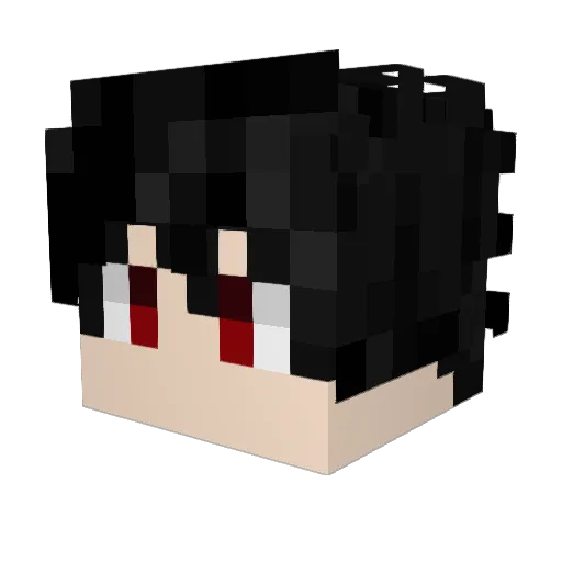 Matthew2503 Minecraft avatar head, 3D render