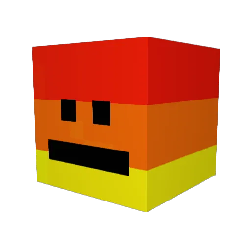 Matthew332788 Minecraft avatar head, 3D render