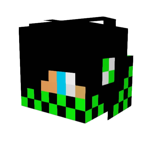 Matthew63123 Minecraft avatar head, 3D render