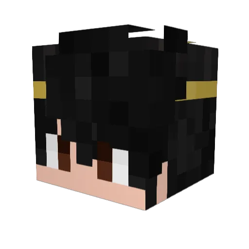Matthew7456 Minecraft avatar head, 3D render