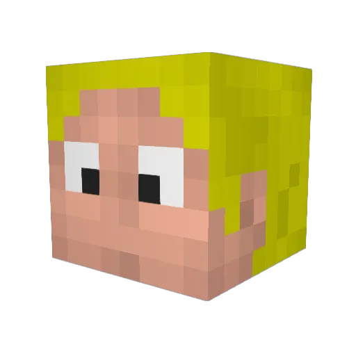 Matthew91320 Minecraft avatar head, 3D render