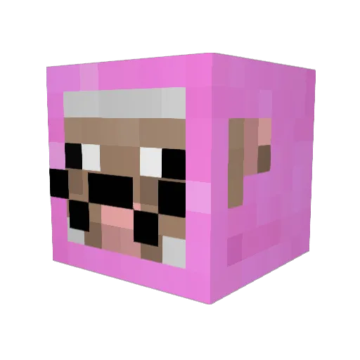 MatthewD2014 Minecraft avatar head, 3D render