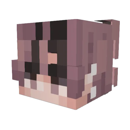 MatthewDeIRey Minecraft avatar head, 3D render
