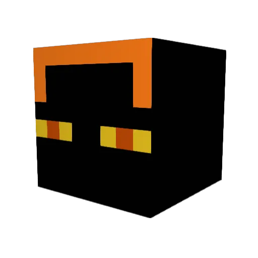 MatthewMaru Minecraft avatar head, 3D render