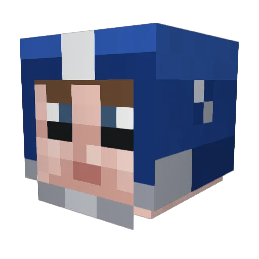 MatthewPalumbo Minecraft avatar head, 3D render