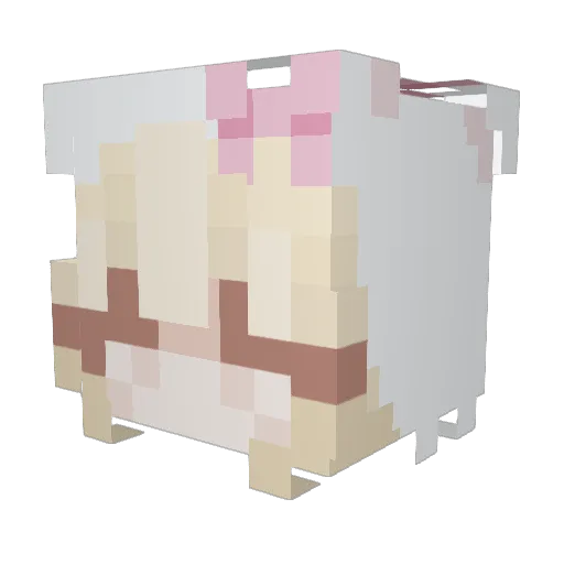MatthewTheGeek Minecraft avatar head, 3D render