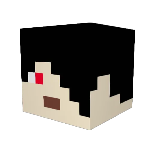 Matthew_57 Minecraft avatar head, 3D render